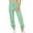 Mint Green, variant on Plus Size Women's Wide Leg Sweatpants Women's Wide Leg Pants Track Pants Women Baggy Pants Women'S Elastic-Lace-Up Casual Solid Color Sports Casual Pants Blue S