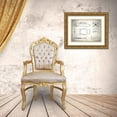 thumbnail image 3 of Rogan, Mark 18x15 Gold Ornate Wood Framed with Double Matting Museum Art Print Titled - Jaguar Mk VII White, 3 of 4