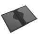 thumbnail image 1 of NUOLUX Organizador De Tarjetas Y Pasaporte De Cuero Negro Para Viajes Compacto Y Resistente, 1 of 5
