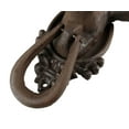 thumbnail image 5 of Zeckos Antiqued Finish Cast Iron North American Moose Door Knocker, 5 of 5
