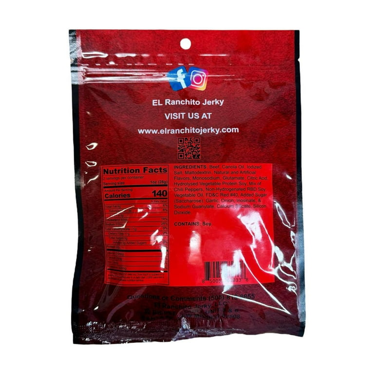 FUEGO - El Ranchito Crunchy Beef Jerky