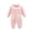 Pink, variant on Zwiiyzr Baby Infant Long Sleeve Onesie Boys Girls Cotton Jumpsuit Rompers Fall and Winter Cotton Warm Newborn Crawling Baby Clothes Holiday Birthday Gift Blue