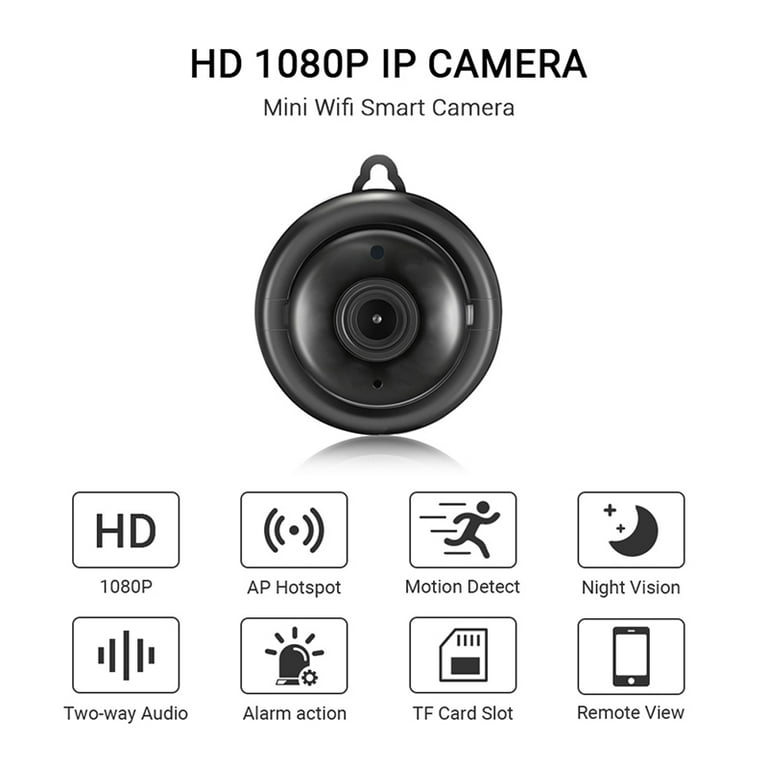 1080p HD IP Security Camara Exterior Visión Nocturna Wifi 1080P Camara De  Vigilancia Home Indoor Camera for Baby Pet Nanny Detection 