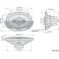 thumbnail image 4 of Altavoces de audio para coche Pioneer A-Series TS-A6961F 6x9, 4 of 5