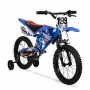 Hyper Bicycles 16" Nitro Circus Motobike for Kids, Blue, Unisex, Recommended Ages 4-8