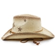 thumbnail image 4 of jiaxiM Visor Hats for Women All Season Straw Sun Hat with Strap for Casual Outings & Adventures, 4 of 7