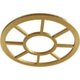 thumbnail image 2 of 22"OD x 8"ID x 3/4"P Grace Architectural Grade PVC Pierced Ceiling Medallion, Gold, 2 of 10