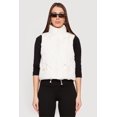 thumbnail image 2 of Women's Almost Famous Quilted Puffer Vest with Bows, 2 of 5