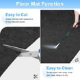 thumbnail image 2 of Alfombra Uxcell para Cobertizo de Almacenamiento, 72" x 96" Antideslizante, Lavable, Duradera [Gris], 2 of 7
