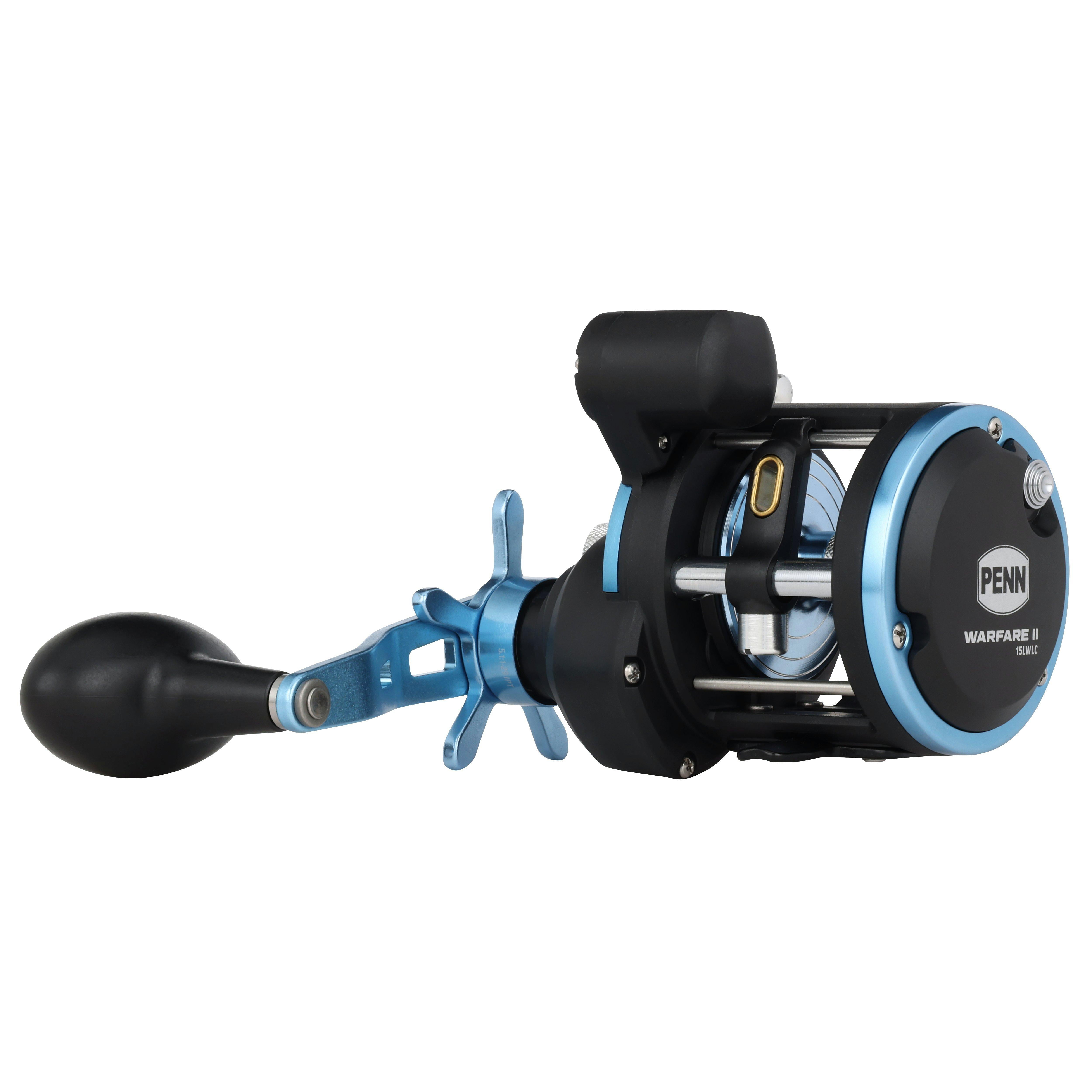 PENN Warfare II Level Wind Conventional Fishing Reel, Right-Handed, 15 Size Reel