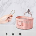 thumbnail image 3 of Multifunctional Storage Basket | Hanging Kitchen Organizer for Fruits, Vegetables & Utensils | PET Plastic Bathroom & Bedside Storage Rack, 3 of 5