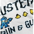 thumbnail image 5 of Classic 8bit Video Game Mega Man Romper Boys or Girls Infant Baby Brisco Brands 12M, 5 of 7
