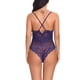 thumbnail image 3 of Mono sexy mono de cosplay suave mono de tela con pantalla de encaje para mujeres adultas, azul oscuro, XXL Methold XX000036-65, 3 of 7