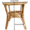 thumbnail image 3 of Soporte de ratán para flores tejidas naturales, soporte para macetas para jardinería, decoración del hogar, 3 of 8
