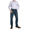 thumbnail image 6 of FULL BLUE 5 Pocket Denim Jeans, Regular Fit, Performance Stretch, Blue-Black, 60x30, 6 of 7