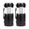 thumbnail image 1 of Paquete de 2 linternas LED para acampar, kit de supervivencia para huracán, tormenta de emergencia, linterna portátil al aire libre, 1 of 5