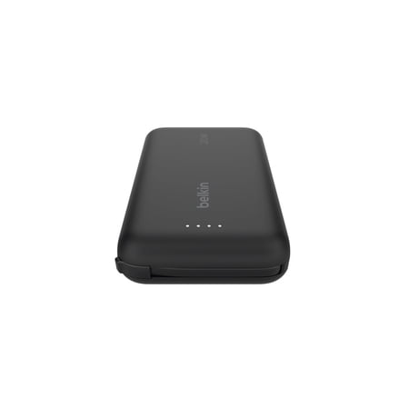 Belkin（ベルキン） BoostCharge 20W ケーブル内蔵 モバイルバッテリー10000mAh BPB021fqBK