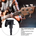 thumbnail image 4 of 6 Pcs Guitar Locking Machine Head Zinc Alloy Black Electric Acoustic Guitar Locked Tuning Peg Key for Replacement 3L3R Black, 4 of 8
