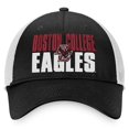 thumbnail image 2 of Men's Top of the World Black/White Boston College Eagles Stockpile Trucker Snapback Hat, 2 of 4