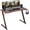 Red, variant on Dkelincs 47 inch Gaming Desk Z-Shaped Computer Desk Home Office Desk with Headphone Hook, Red