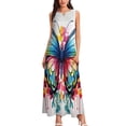 thumbnail image 2 of Colorful Butterfly 2025 Dress Evening Elegant And Chic Women for Outfits Beach Clothes Women Dress, 2 of 6