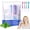 1Bag, variant on 5-in-1 Mini Toothbrush & Floss,On The Go Toothbrush Disposable, Floss & Tongue Scraper & Toothpick Set, Portable Oral Care for Travel Work