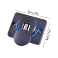 thumbnail image 4 of Sentmoon USB Car Charger Socket with LED Light 12V 24V Power Female Bus Boat RV Marine Charging Port Adapter Fast Charging for Smartphones Tablets GPS Electronic Accessories, 4 of 8