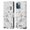 White, variant on Head Case Designs Officially Licensed Juventus Football Club Marble Black Leather Book Wallet Case Cover Compatible with Apple iPhone 12 / iPhone 12 Pro