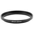 thumbnail image 1 of Aluminum Step Up Lens Filter Ring Stepping Adapter 49mm-52mm, 1 of 1