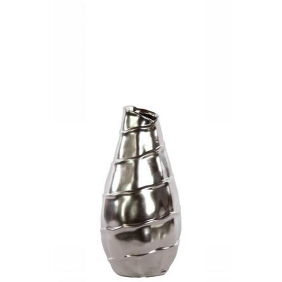 Vase en Céramique Argent