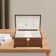 thumbnail image 5 of 3 Layers Large Jewelry Storage with Drawers Jewelry Organizer Cabinet for Rings Earrings Bracelets Necklaces w/2 Drawers Cabinet, 5 of 34
