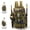 Yellow, variant on YTAKY Fishing Bag, 45L Fishing Backpack with Rod Holder, Waterproof Breathable Shoulder Sling, Fishing Tackle Gear Storage Bag, Black