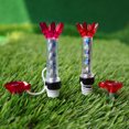 thumbnail image 3 of Tees Práctica Entrenamiento Golf 80 Mm Baja Fricción Y Resistencia 2 Piezas (rojo), 3 of 7