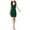 Green - embolddot, variant on I.N.C Womens Dot Print Blouson Dress, Black, XX-Large