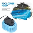 thumbnail image 3 of Bomba de Tapa de Piscina, Bomba de Deneze de Tapa de Piscina Elevadora de 75W 850GPH 10,5 pies, Bomba Sumergible Súper Silenciosa IPX8 Impermeable, Con Correa de Agua de 5M, 3 of 7