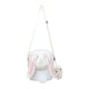 thumbnail image 2 of Bolsos Cruzados Bonitos bolsos cruzados de conejo, bolsos de hombro simples con colgante Kawaii (blanco) Tmvgtek Para Estrenar, 2 of 9