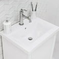 thumbnail image 7 of Water Creation Elsa 20" Wood Single Bathroom Vanity in Pure White & Chrome, 7 of 7
