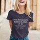 thumbnail image 2 of Camiseta con estampado sarcástico para mujer - Camiseta informal de manga corta con frases divertidas, 2 of 5