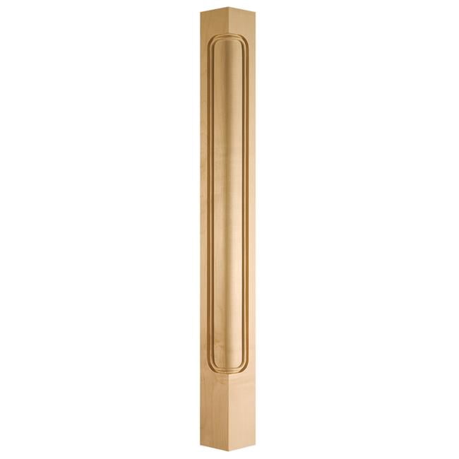 Art For Everyday ARCRN TR34 M Post Traditional Maple, 2.75 x 2.75 x 34.5