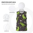 thumbnail image 3 of Sikiie Dinosaur Skeleton Basketball Jersey Reversible Men's Mesh Athletic Sports Shirts Training Practice S-4XL3X-Large, 3 of 6