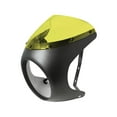 thumbnail image 1 of Accesorio de pantalla de carenado de faro para parabrisas de motocicleta Amarillo Negro Mate, 1 of 9