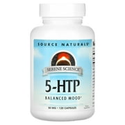 Source Naturals 5-HTP, 50 mg, 120 Capsules
