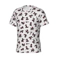 thumbnail image 3 of Rocae Poodle Dog for Men's Moisture-Wicking Crew Tee - T-Shirt for Sports, Outdoor Activities, and Casual WearLarge, 3 of 9