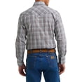 thumbnail image 2 of Wrangler® Men's and Big Men's Regular Fit Long Sleeve Western Shirt, Sizes S-5XL, 2 of 3