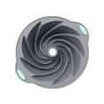 thumbnail image 6 of Large Spiral Bundt Cake Mold, Hollow Tube Silicone Baking Pan with Groove, Non-Stick Cake Pan, Pound Cake, Coffee Cake, Dessert Mold, 11.81in, Black, 6 of 11