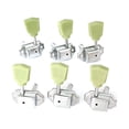 thumbnail image 1 of 6pcs Open-Style Guitar Tuning Keys String Tuning Pegs Vintage Tuners Guitar Machine Head 3L3R with Mounting Screws for Folk Guitar and Electric Guitar, 1 of 6