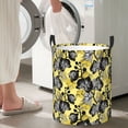 thumbnail image 4 of Lsque Orchids Flowers pattern Laundry Hamper Basket, Tall Woven Rope Hamper Basket for Clothes, Lightweight Storage Basket, Collapsible Waterproof-Medium, 4 of 8