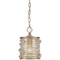 thumbnail image 3 of Beaumont Lane Mini Filigree Mist Shade Pendant in Peruvian Gold, 3 of 4