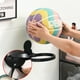 thumbnail image 1 of Estante de almacenamiento de pelotas deportivas montado en la pared | Cesta de acero plegable que ahorra espacio | Organizador de baloncesto y fútbol | Percha de pared multifuncional para garaje de, 1 of 4