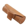thumbnail image 2 of Mini bolsa para lápiz labial, resistente a arañazos, pequeña, para uso diario, elegante estuche para lápiz labial. marrón, 2 of 8